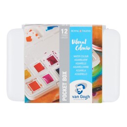 Talens Van Gogh Tablet Sulu Boya Seti 12 Renk Vibrant Colours - 1