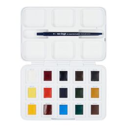 Talens Van Gogh Tablet Sulu Boya Seti 15 (12+3) Renk + 24x32 cm. 300 gr. 8 Sayfa Defter Hediyeli - 3