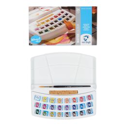 Talens Van Gogh Tablet Sulu Boya Seti 24 Renk Botanik Renkleri - 1