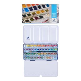 Talens Van Gogh 1/2 Tablet Sulu Boya Seti 48 Renk Metal Kutu - 1