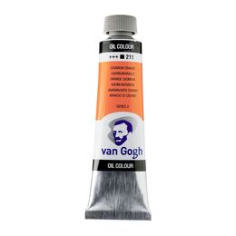 Talens Van Gogh Yağlı Boya 40 ml. 211 Cadmium Orange