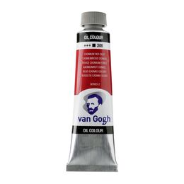 Talens Van Gogh Yağlı Boya 40 ml. 306 Cadmium Red Deep