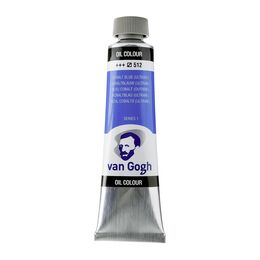 Talens Van Gogh Yağlı Boya 40 ml. 512 Cobalt Blue (Ultramarine) - 1