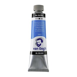 Talens Van Gogh Yağlı Boya 40 ml. 535 Cerulean Blue (Phthalo) - Thumbnail