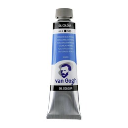 Talens Van Gogh Yağlı Boya 40 ml. 535 Cerulean Blue (Phthalo) - 2