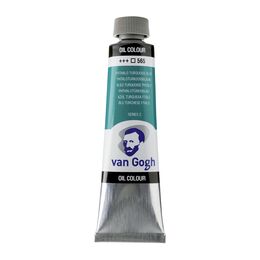Talens Van Gogh Yağlı Boya 40 ml. 565 Phthalo Turquoise Blue - 1