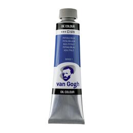 Talens Van Gogh Yağlı Boya 40 ml. 570 Phthalo Blue - 1