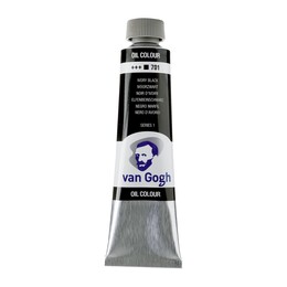 Talens Van Gogh Yağlı Boya 40 ml. 701 Ivory Black - 1
