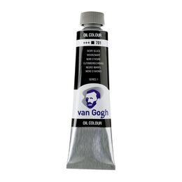 Talens Van Gogh Yağlı Boya 40 ml. 701 Ivory Black - 1