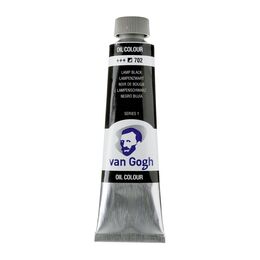 Talens Van Gogh Yağlı Boya 40 ml. 702 Lamp Black - 1