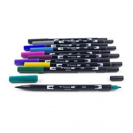 Tombow Dual Brush Pen Fırça Uçlu Kalem Seti 10 RENK BOHEMIAN COLOURS - Thumbnail