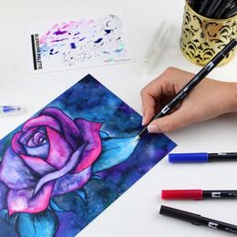 Tombow Dual Brush Pen Fırça Uçlu Kalem Seti 10 RENK GALAXY COLOURS - 5