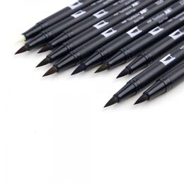 Tombow Dual Brush Pen Fırça Uçlu Kalem Seti 10 RENK MUTED COLOURS - 4