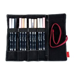 Tombow Dual Brush Pen Fırça Uçlu Kalem Seti 12 RENK PORTRAIT COLOURS (Rulo Kalemlik Hediyeli) - 1