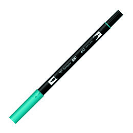 Tombow Dual Brush Pen Grafik Çizim Kalemi 443 Turquoise