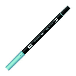 Tombow Dual Brush Pen Grafik Çizim Kalemi 491 Glacier Blue