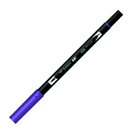 Tombow Dual Brush Pen Grafik Çizim Kalemi 636 Imperial Purple