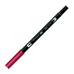 Tombow Dual Brush Pen Grafik Çizim Kalemi 856 Chinese Red