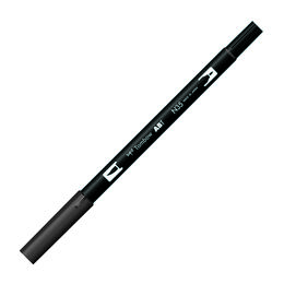 Tombow Dual Brush Pen Grafik Çizim Kalemi N35 Cool Gray 12