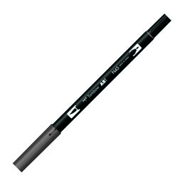 Tombow Dual Brush Pen Grafik Çizim Kalemi N45 Cool Gray 10