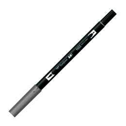 Tombow Dual Brush Pen Grafik Çizim Kalemi N55 Cool Gray 7