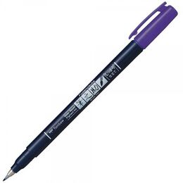 Tombow Fudenosuke Brush Pen Fırça Uçlu Kalem Mor