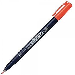 Tombow Fudenosuke Brush Pen Fırça Uçlu Kalem Turuncu