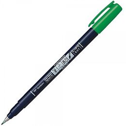 Tombow Fudenosuke Brush Pen Fırça Uçlu Kalem Yeşil