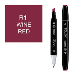 Touch Twin Marker Çizim Kalemi R1 Wine Red - 1