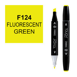 Touch Twin Marker Çizim Kalemi 124 Fluorescent Green
