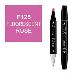 Touch Twin Marker Çizim Kalemi 125 Fluorescent Rose