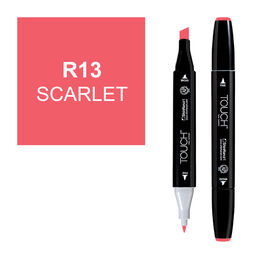 Touch Twin Marker Çizim Kalemi R13 Scarlet