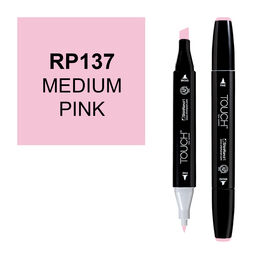 Touch Twin Marker Çizim Kalemi RP137 Medium Pink