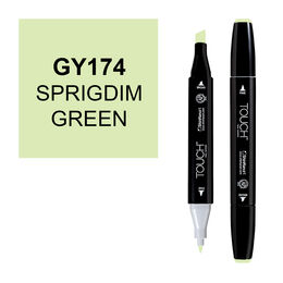 Touch Twin Marker Çizim Kalemi GY174 Spring Dim Green