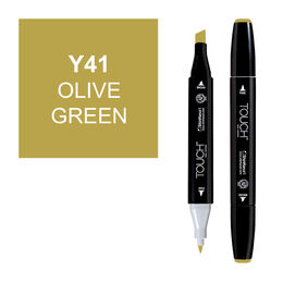 Touch Twin Marker Çizim Kalemi Y41 Olive Green