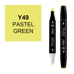 Touch Twin Marker Çizim Kalemi Y49 Pastel Green