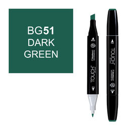 Touch Twin Marker Çizim Kalemi BG51 Dark Green