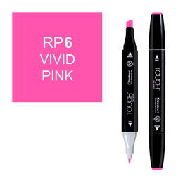 Touch Twin Marker Çizim Kalemi RP6 Vivid Pink