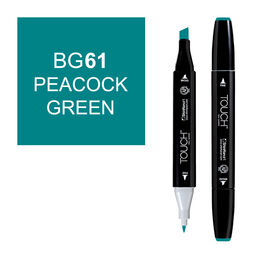 Touch Twin Marker Çizim Kalemi BG61 Peacock Green