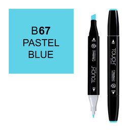Touch Twin Marker Çizim Kalemi B67 Pastel Blue - 1