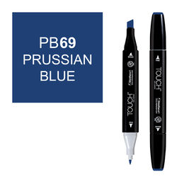 Touch Twin Marker Çizim Kalemi PB69 Prussian Blue
