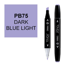 Touch Twin Marker Çizim Kalemi PB75 Dark Blue Light