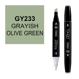 Touch Twin Marker Çizim Kalemi GY233 Grayish Olive Green