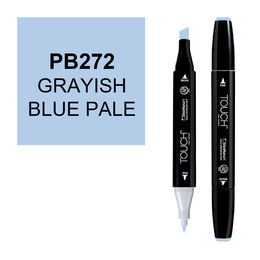 Touch Twin Marker Çizim Kalemi PB272 Grayish Blue Pale