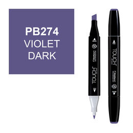 Touch Twin Marker Çizim Kalemi PB274 Violet Dark