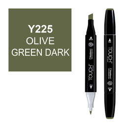 Touch Twin Marker Çizim Kalemi Y225 Olive Green Dark
