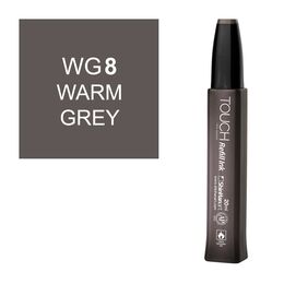 Touch Twin Marker Refill Alcohol Ink Alkol Bazlı Mürekkep 20 ml. WG8 WARM GREY 8 - 1