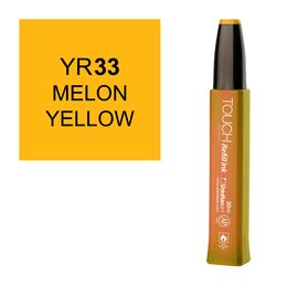 Touch Twin Marker Refill Alcohol Ink Alkol Bazlı Mürekkep 20 ml. YR33 MELON YELLOW