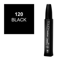 Touch Twin Marker Refill Alcohol Ink Alkol Bazlı Mürekkep 20 ml. 120 BLACK