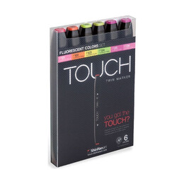 Touch Twin Marker Seti 6 Renk FLORASAN RENKLER - 1